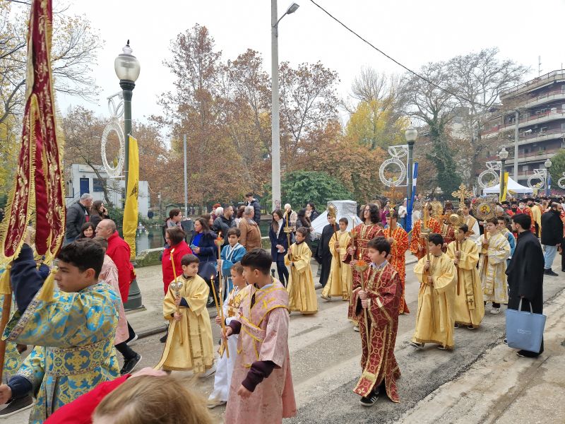 Η εορτή της Αγίας Βαρβάρας στη Δράμα